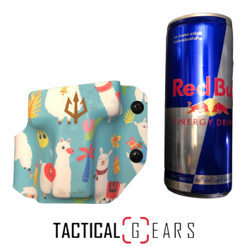 BLACK TRIDENT HMRB HOLSTER HOLD MY RED BULL LAMAS TEAL